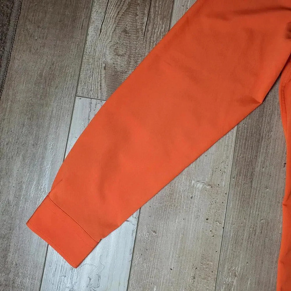 Chaps Orange 2 Pocket Buttondown Women's Blouse Size Medium NWOT - Picture 5 of 15